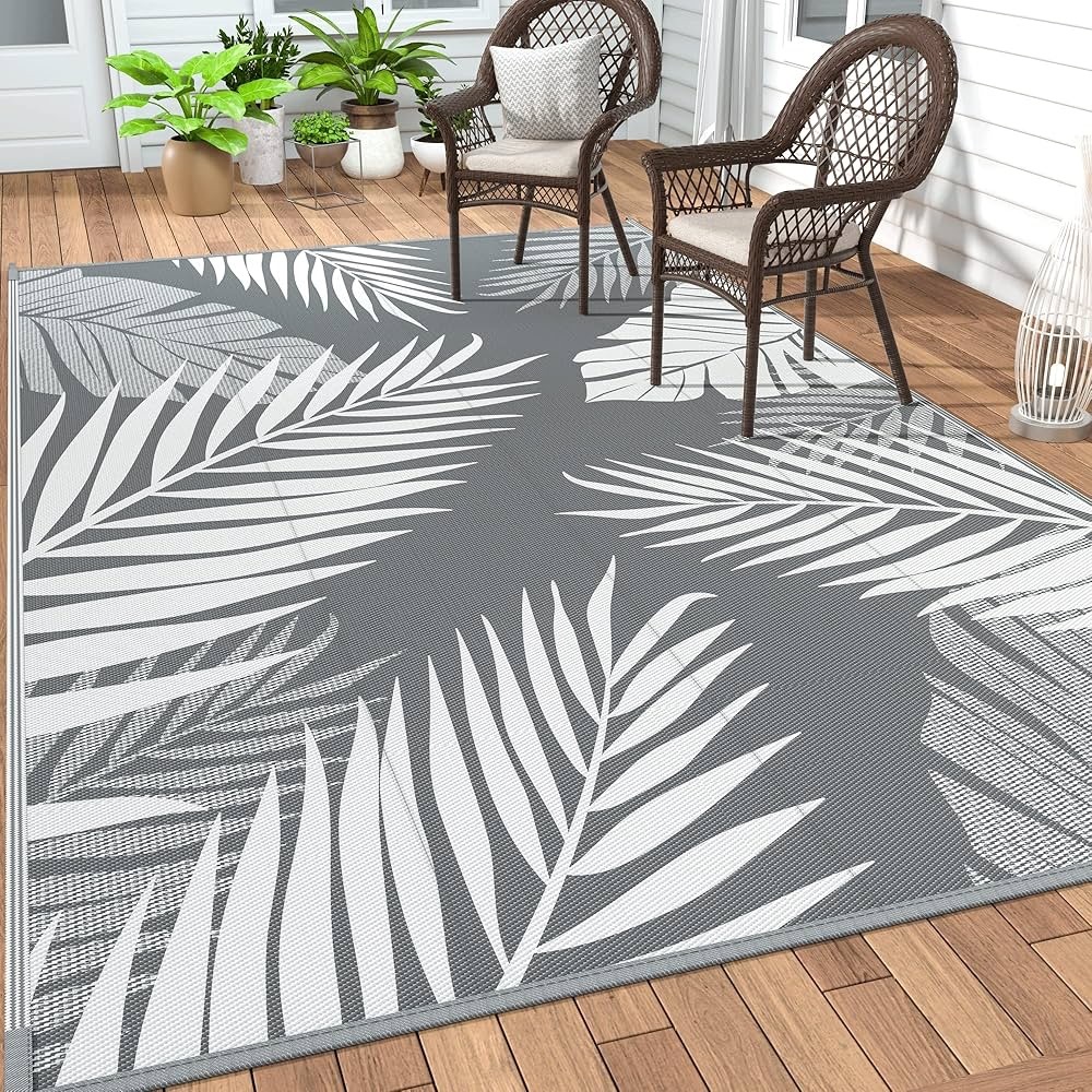 NEW Outdoor Rug - Picture 2 of 11